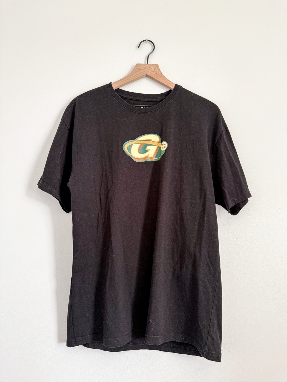 Gas Giants Black Graphic T Shirt Size Large